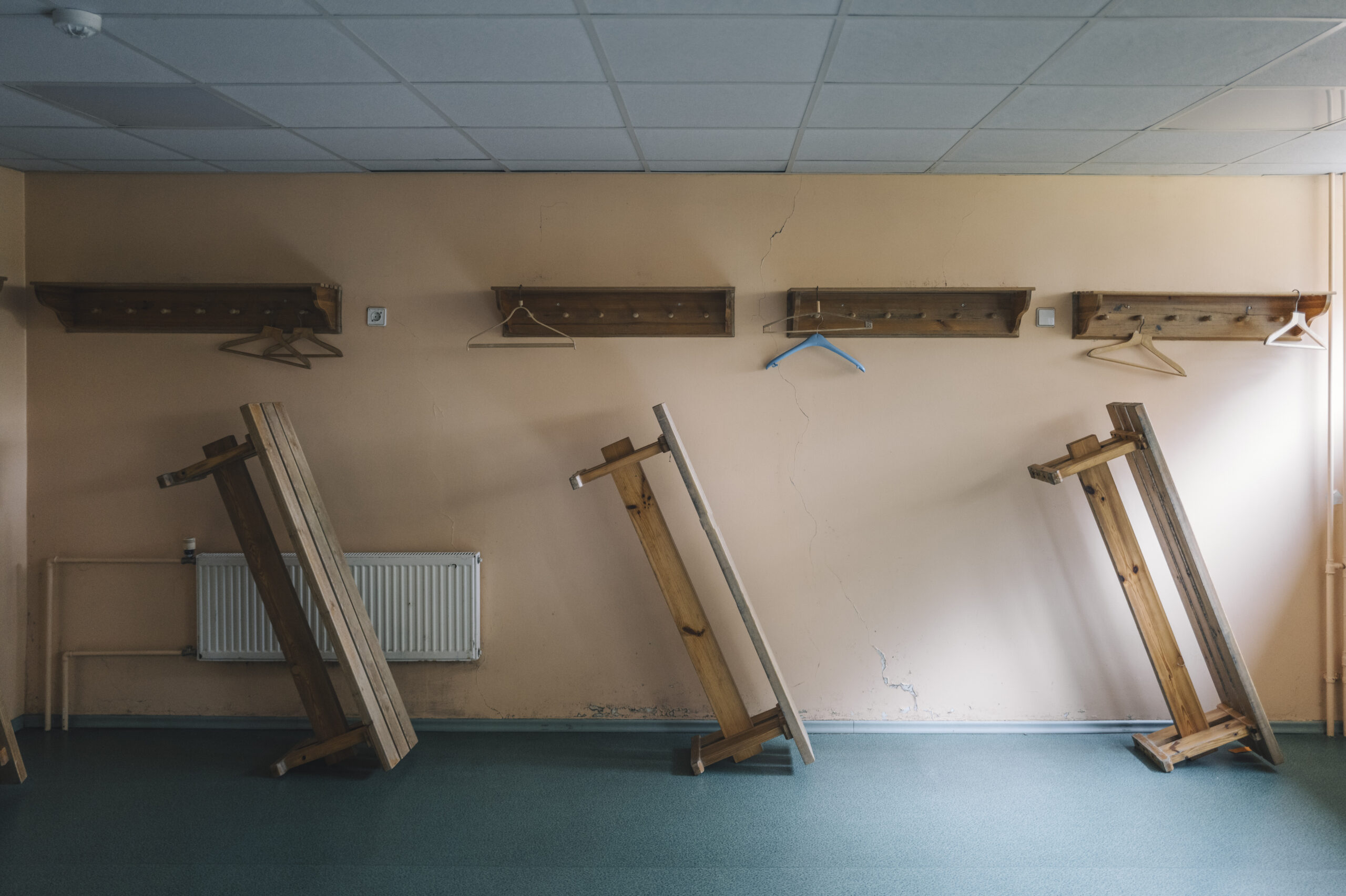 Washrooms at the Metsa 7 sports hall